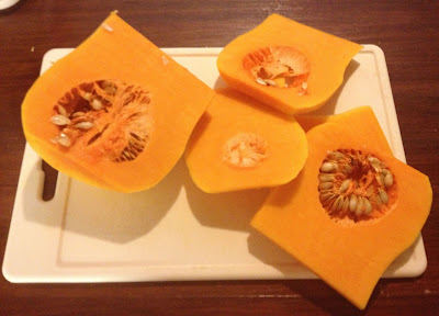 butternut squash slices