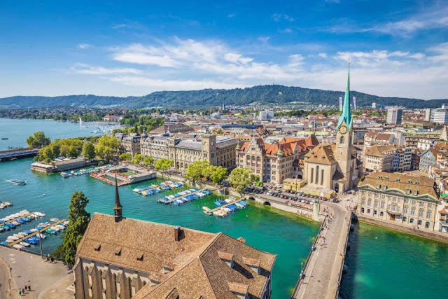 Zurich, nơi dừng chân lý tưởng tại Thụy Sĩ