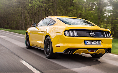 Ford Mustang GT rear look Hd image