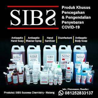 SIBS Hand Sanitizer Gel Murah - Antiseptik Gel - Antiseptik Spray di Malang Indonesia