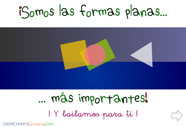 Formas planas básicas. Primer ciclo de Primaria