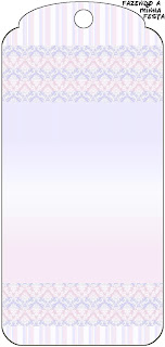 Light Blue, Lilac and Pink: Free Printable Quinceanera Candy Bar Labels.