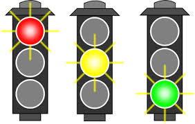 Señales de transito luminosas