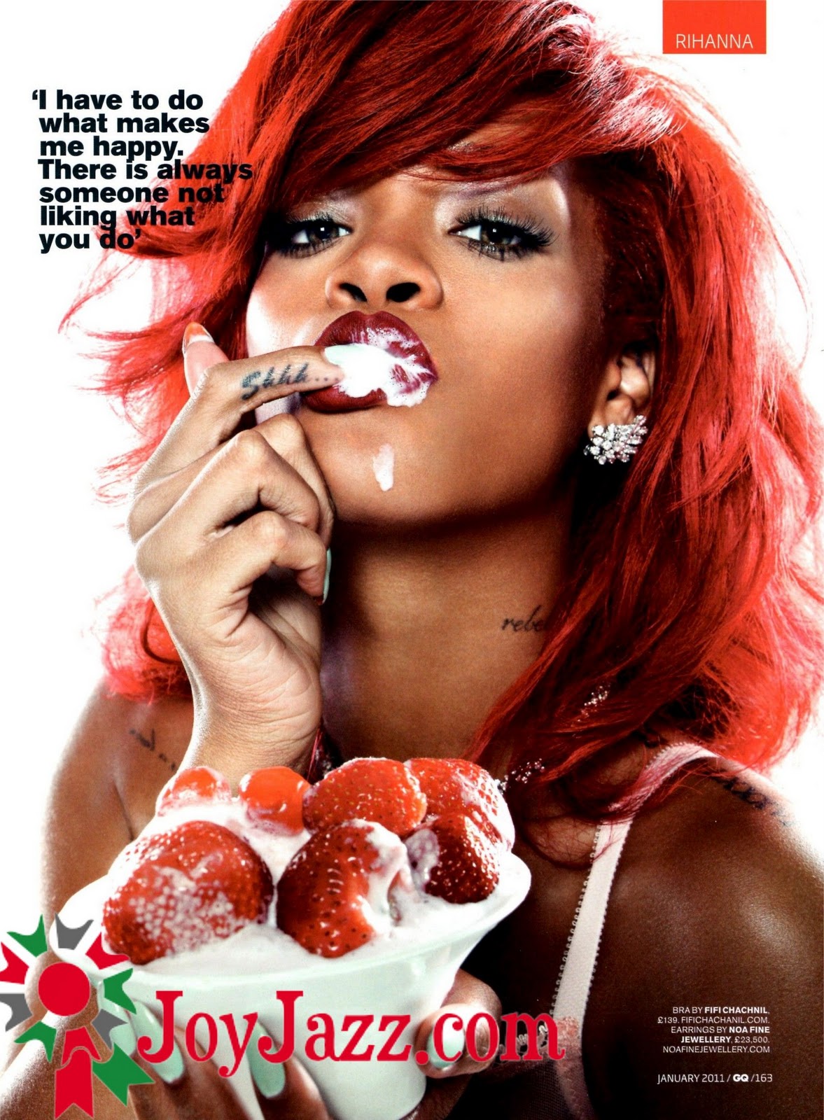 Tags: Rihanna – GQ UK Magazine (January 2011), Sexy, Actress, Actor ...