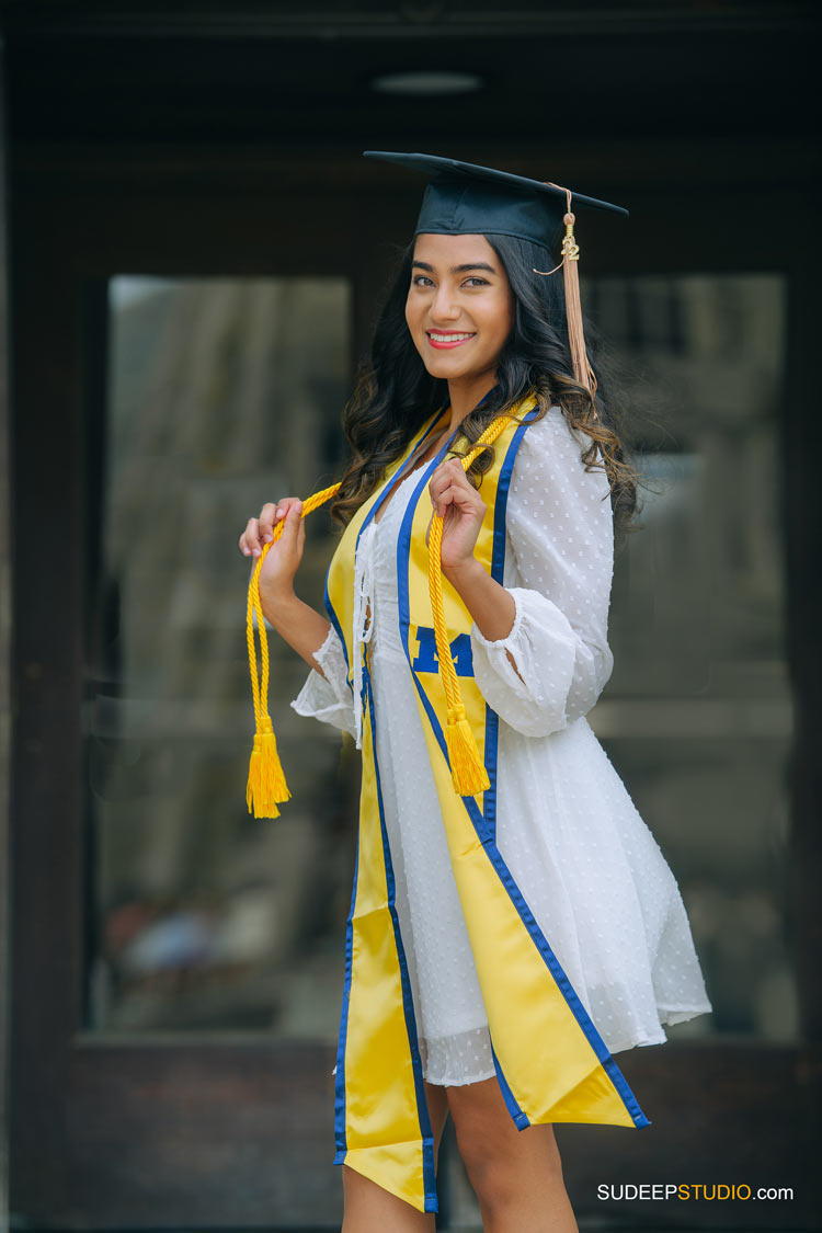 Indian Girls Outfit ideas for College Graduation Pictures by University Graduation Photographer SudeepStudio.com