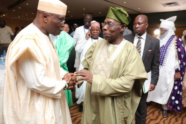 What Obasanjo said about Atiku