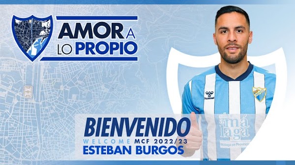 Oficial: El Málaga firma por dos temporadas a Esteban Burgos