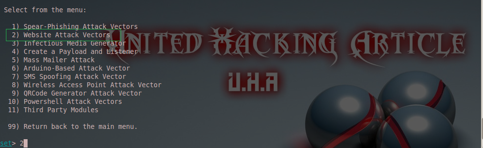 How To Hack Facebook Account Using  Backtrack 5R3 - (U.H.A) http://unitedhackingarticle.blogspot.com/