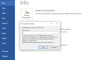 Cara Memberi Password pada Word 2013