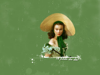 Wallpaper de Vivien Leigh y Clark Gable - Lo que el viento se llevo