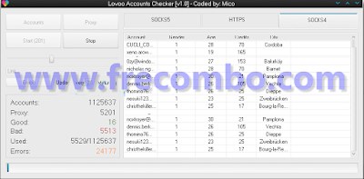 Lovoo Accounts Checker [v1.0] – Coded by Mico