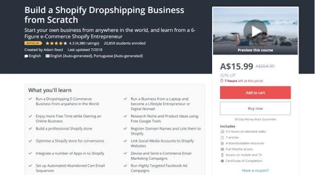 Build a Shopify Dropshipping Business from Scratch