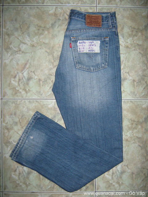 Quần jean LEVIS 503 mác da hàng USA chính hãng 503