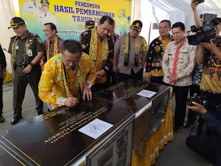  Bupati Supendi Resmikan 8 Proyek Pembangunan