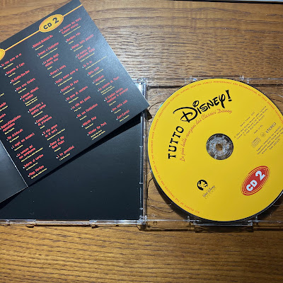 【ディズニーのCD】コンピレーション「TUTTO Disney!（イタリア語）」を買ってみた！