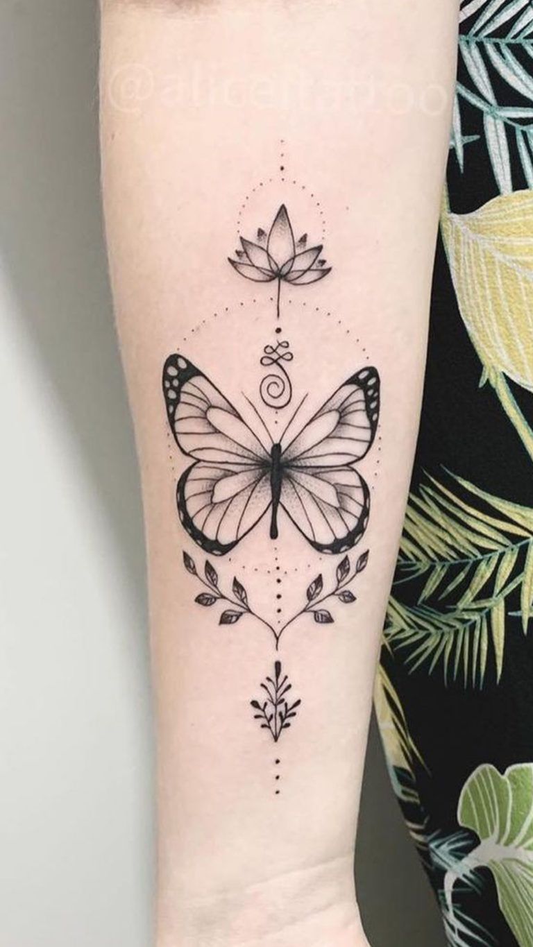 Tatuagem de Borboleta → Veja as melhores de 2023 - Top Tatuagens