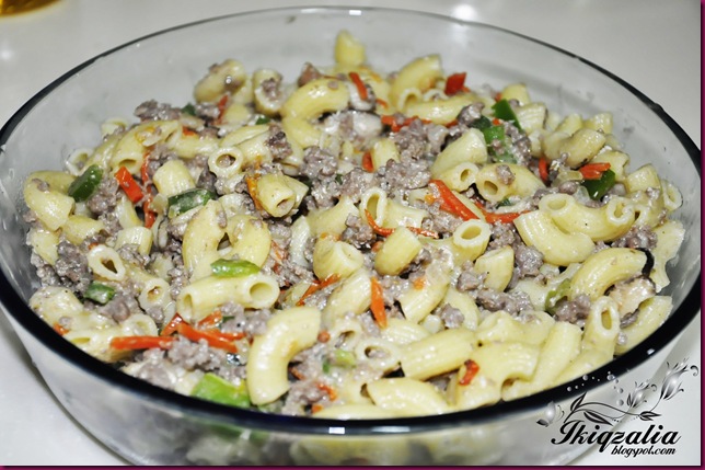 Koleksi SantapanKu: ~ Spaghetti Daging Goreng & Spaghetti 