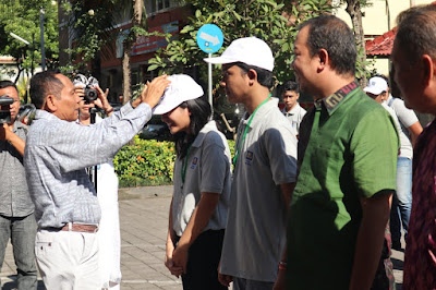 Unwar Terjunkan  641 Mahasiswa di Denpasar dan Badung  Sukseskan Pemilu 2019