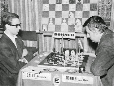 Partida de ajedrez Donner vs. Calvo, Palma de Mallorca 1967