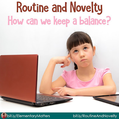 Routine and Novelty: How Can We Keep a Balance? This blog post explores why we need both routine and novelty, and how we know when to "shake it up."