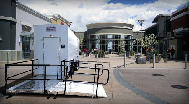 Wheelchair-Accessible Restroom Trailers by Callahead