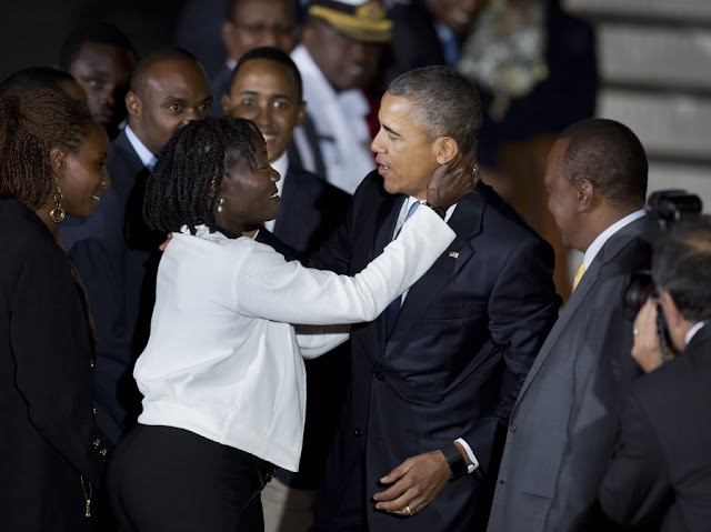 A Strong Lesson: Auma Obama: How I earned a ride in ‘The Beast’