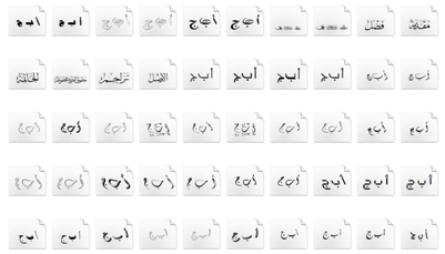 Arabic Fonts