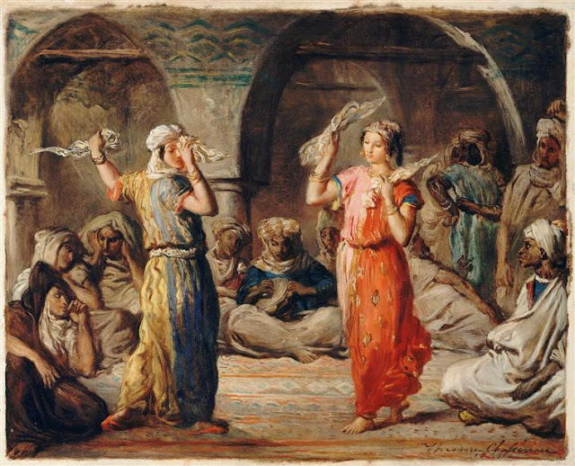 Theodore Chasseriau - Bailarinas moras - 1849