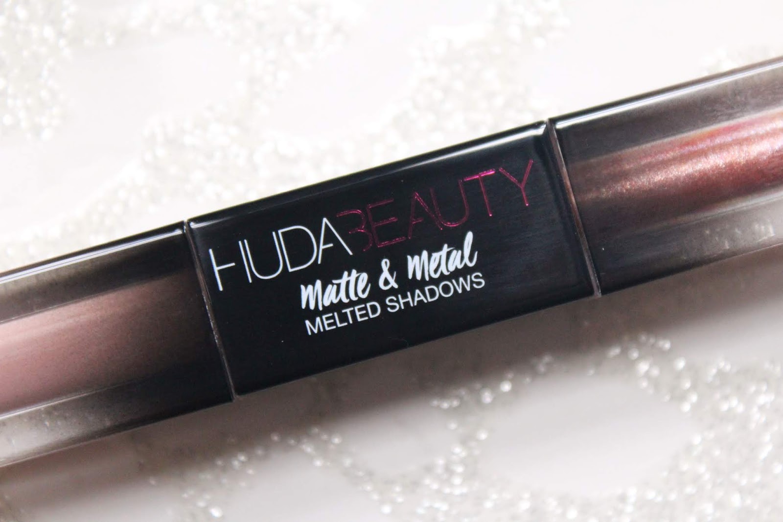 Huda Beauty Matte & Metal Melted Shadows in Pink Champagne