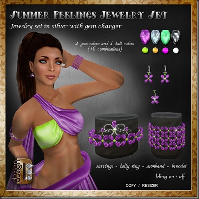 D-DESIGN Summer Feelings Jewelry Set'