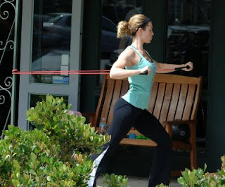 Jessica Biel's Strength Exercise