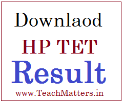 image: Download HP TET Result 2023 @ www.TeachMatters.in