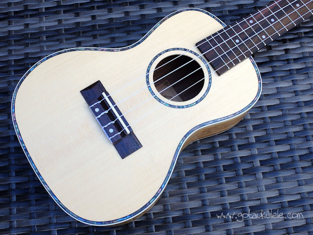 Aiersi SU-044T Concert Ukulele top