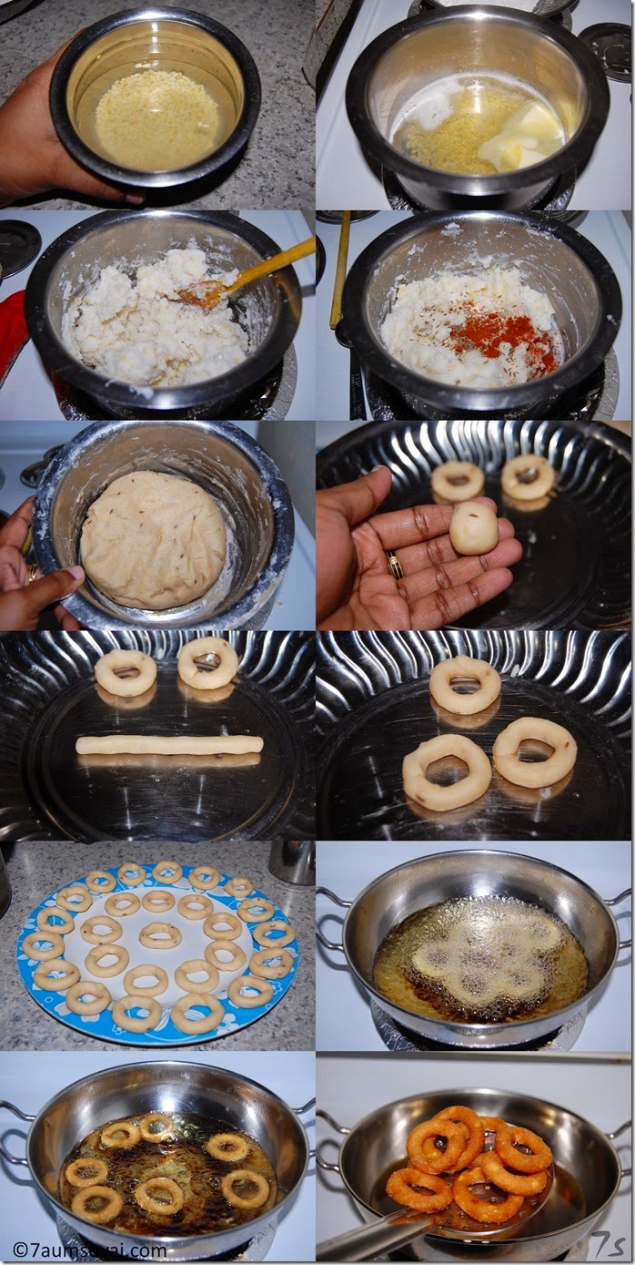 Ring murukku process