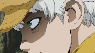 ドクターストーンアニメ 2期3話 西園寺羽京 Saionji Ukyo CV.小野賢章 | Dr. STONE Episode 27