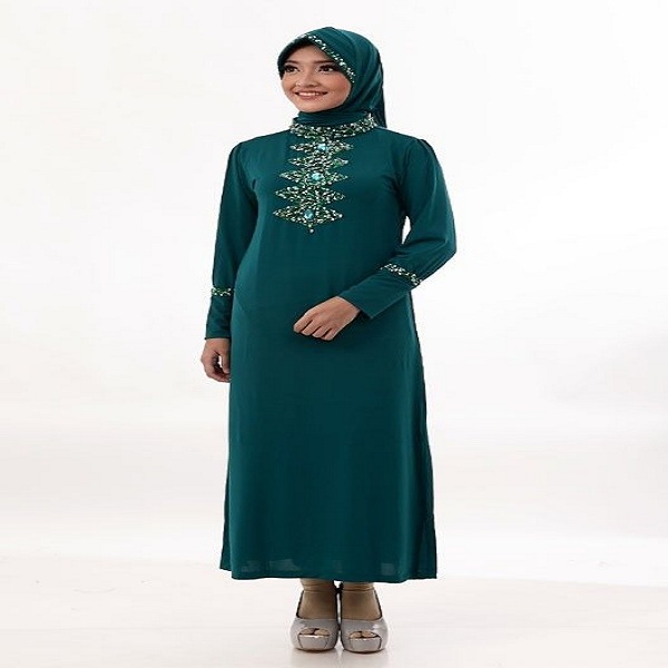 Model Baju Gamis Terbaru Yang Elegan Dan Simpel