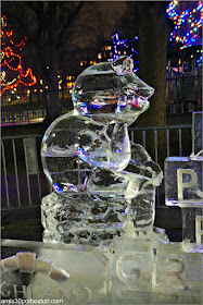 Esculturas de Hielo de la First Night de Boston: Common Park