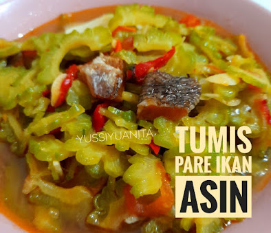 Tumis Pare Ikan Asin