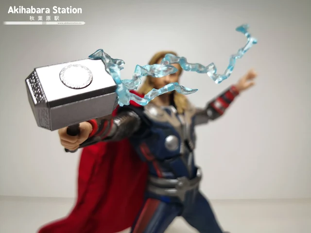 Review del S.H.Figuarts Captain America y Thor - Avengers Assemble - e Iron Man mk6 Battle Damage ed.