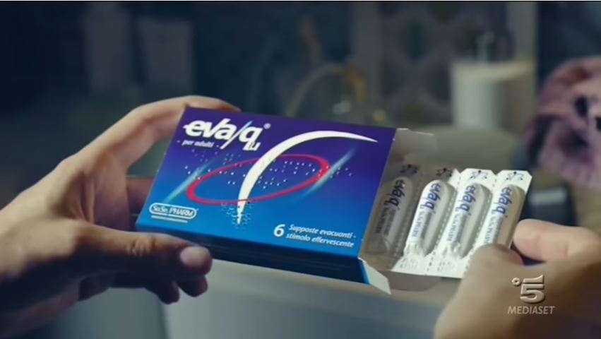 Eva q pubblicit脿 la supposta che sveglia l’intestino - Spot pubblicitario di Dicembre 2016