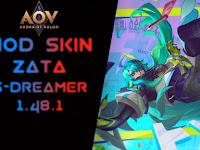 MOD SKIN ZATA S DREAMER NEW UPDATE 1.48.1 ARENA OF VALOR