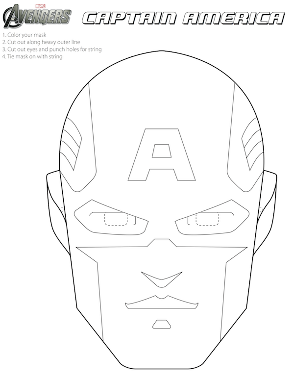 avengers free printable coloring masks oh my fiesta for geeks