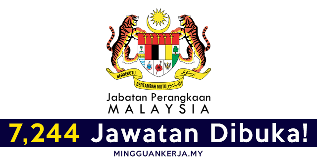 Kerajaan Malaysia Buka 7,244 Jawatan Kosong di Jabatan ...