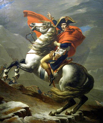 Napoleon Bonaparte at Saint Bernard Pass