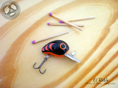 el roble taller de pesca señuelo artesanal crank ul handmade crank ul fishing lure