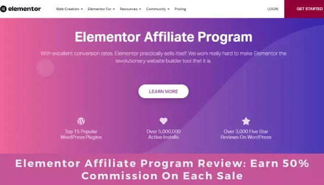 Elementor Affiliate Program Review 2023: Earn Up To 50% Commission