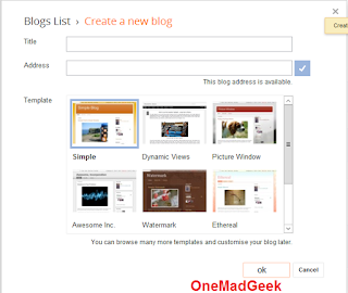 How to create a Google Blogger account