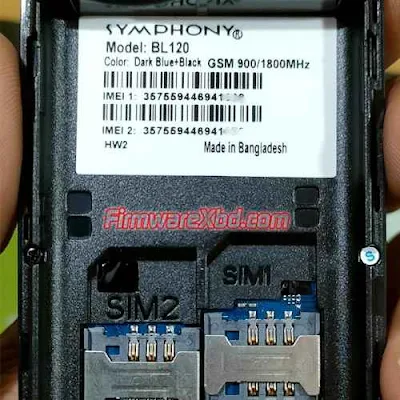 Symphony BL120 HW2 Flash File SC6531E