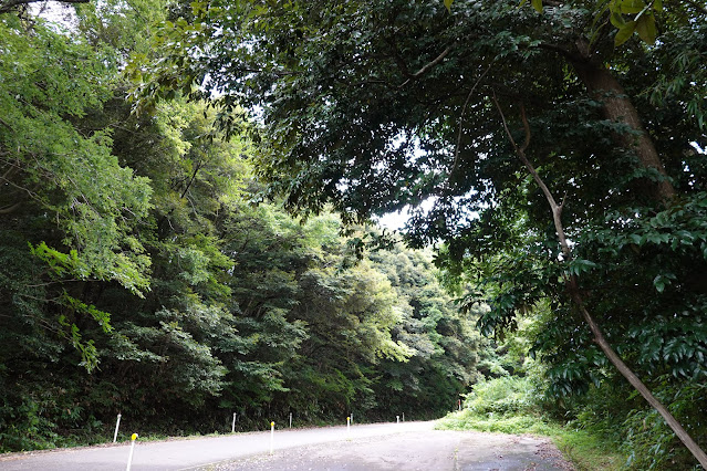 鳥取県西伯郡南部町能竹　南部町カントリーパーク道路