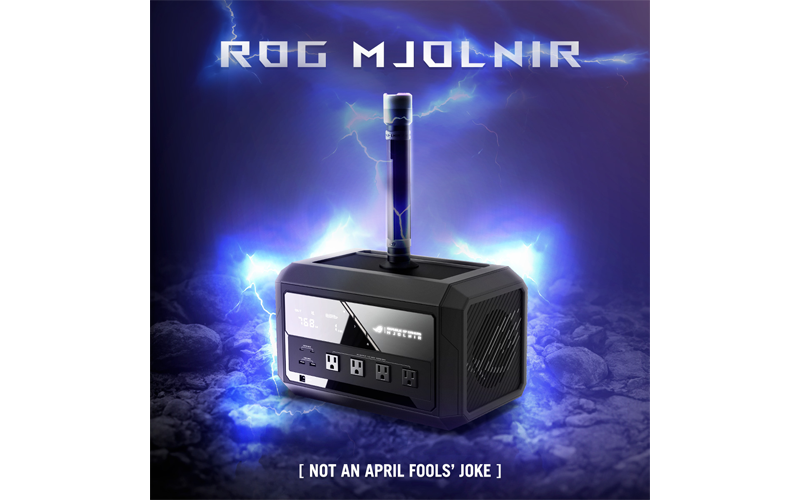 ASUS announces ROG Mjolnir Power Station - Are your worthy enough to lift it?